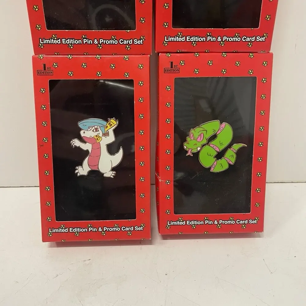 Piasa Bird, Sewer Alligator, Sam Snake Pin Club Promo Card Set METAZOO PIN CLUB